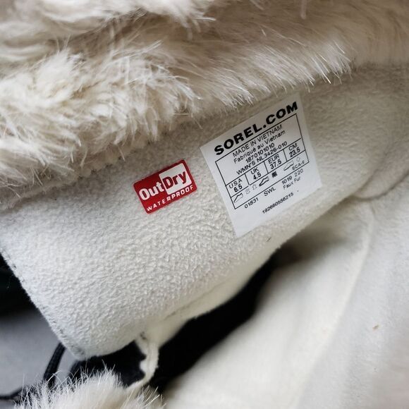 SOREL Tivoli IV Tall Waterproof Boot Suede Mid Calf Lace-Up Snow Boots, Black - Picture 12 of 14